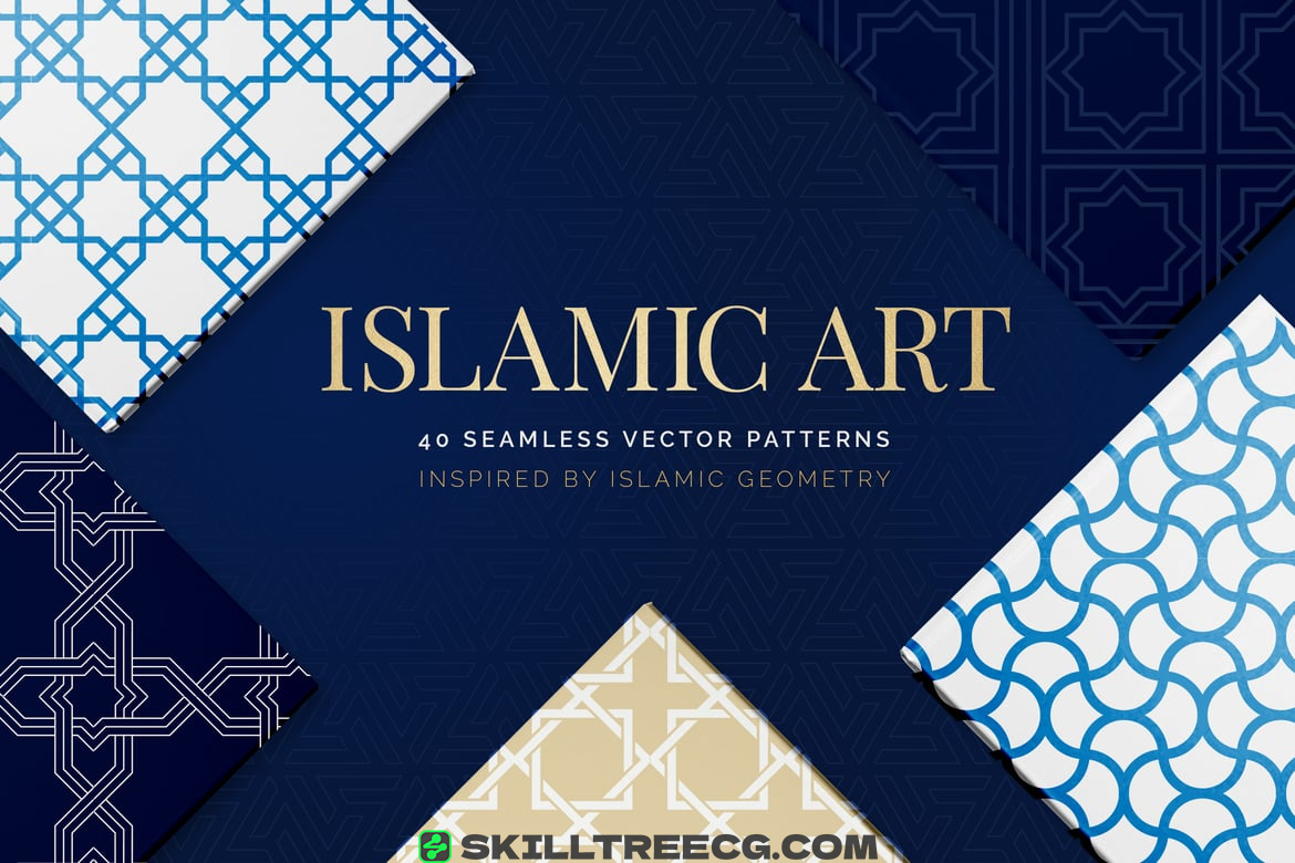 Islamic Art Vector Patterns（578873）-技能树